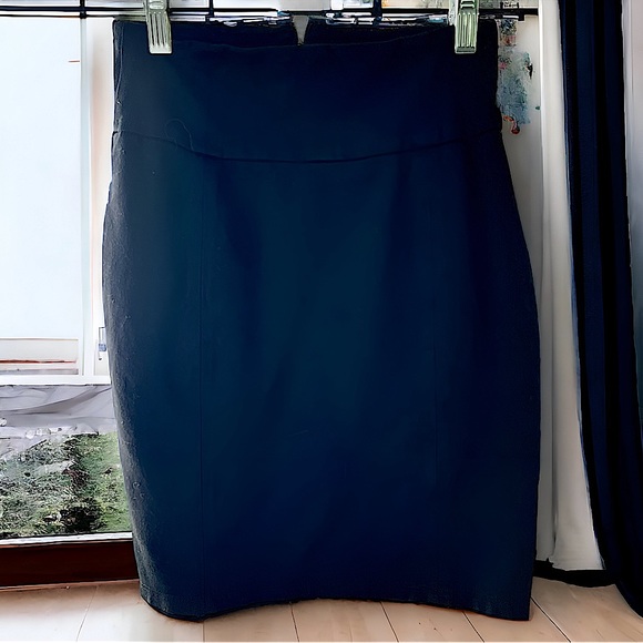 Chocolate Strictly Business USA Bandage Pencil Skirt (Small) - Picture 2 of 6